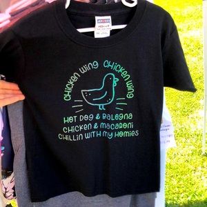 Girl’s 🎶 Chicken Wing Chicken Wing 🎶 Shirt Small Business Made